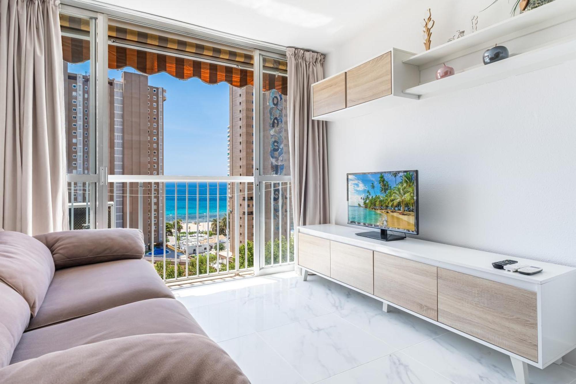 Albatros 12-8 Sea Views Levante Beach 베니돔 외부 사진