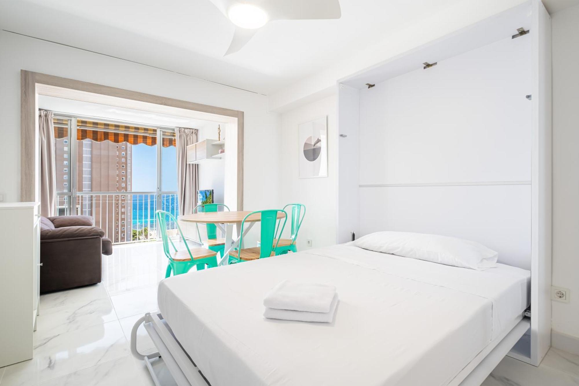 Albatros 12-8 Sea Views Levante Beach 베니돔 외부 사진
