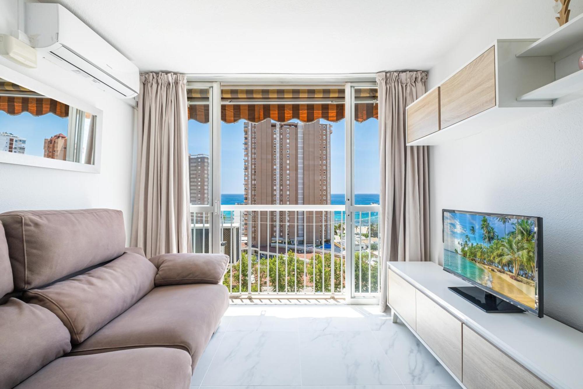 Albatros 12-8 Sea Views Levante Beach 베니돔 외부 사진