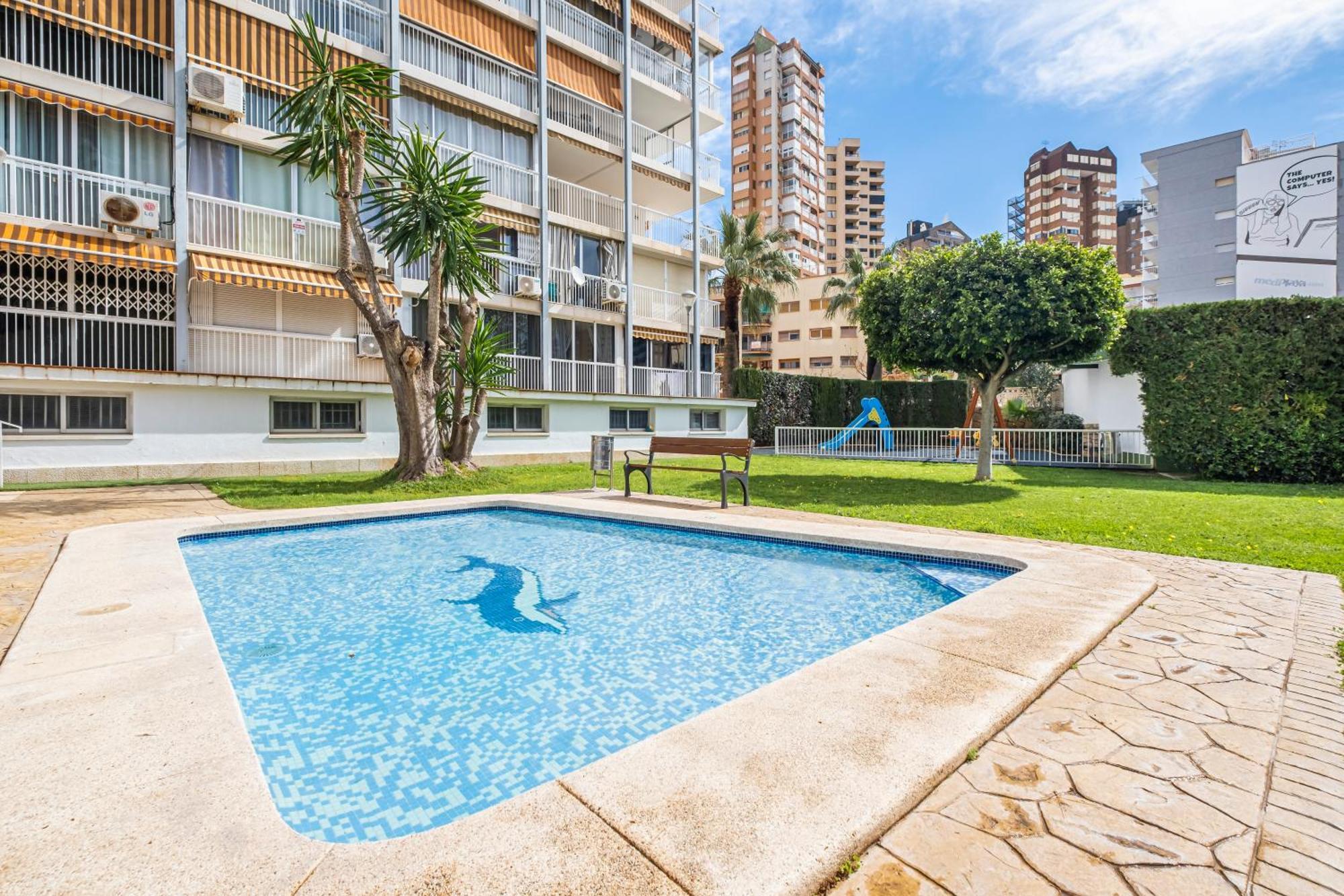 Albatros 12-8 Sea Views Levante Beach 베니돔 외부 사진