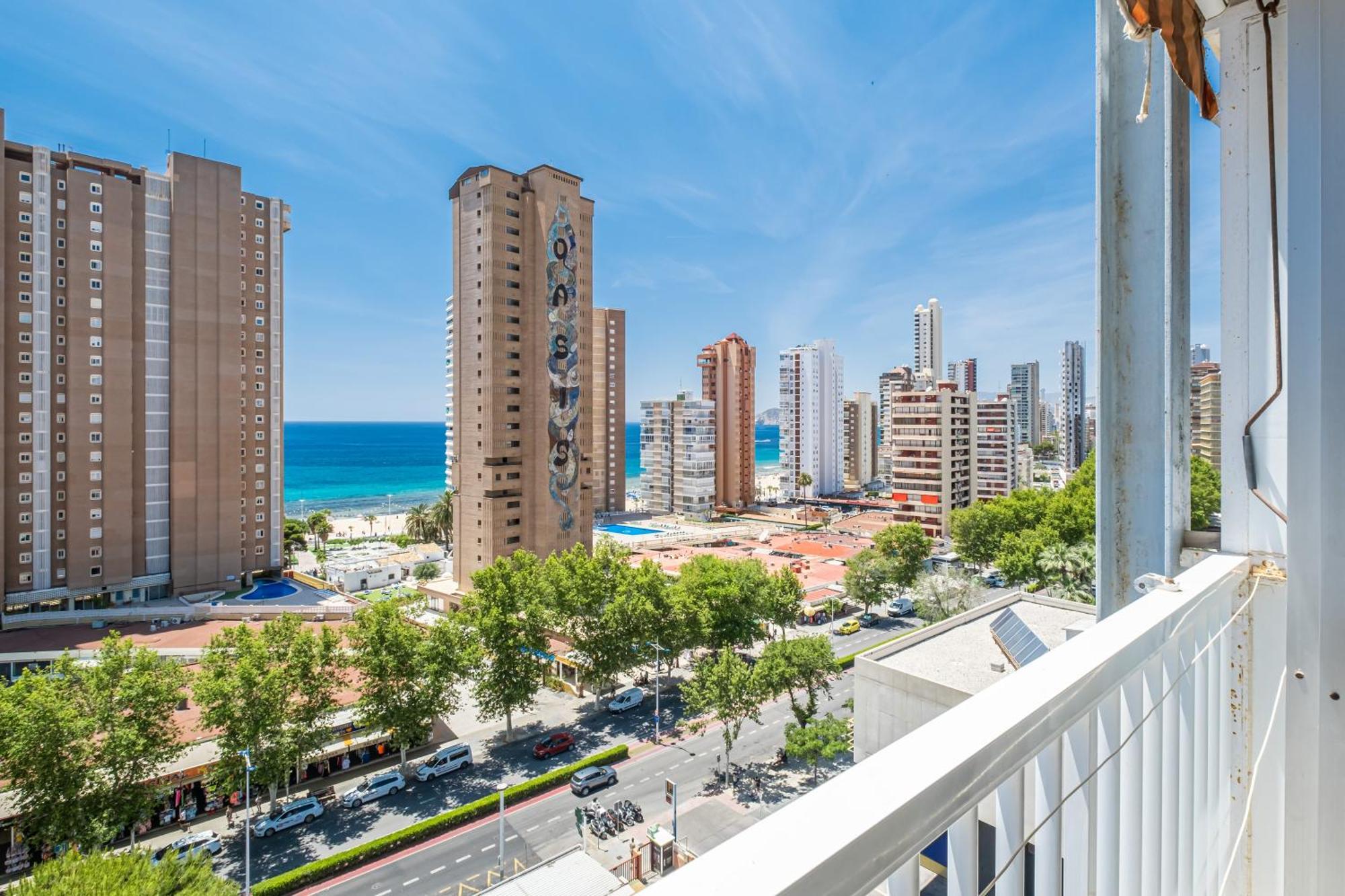 Albatros 12-8 Sea Views Levante Beach 베니돔 외부 사진