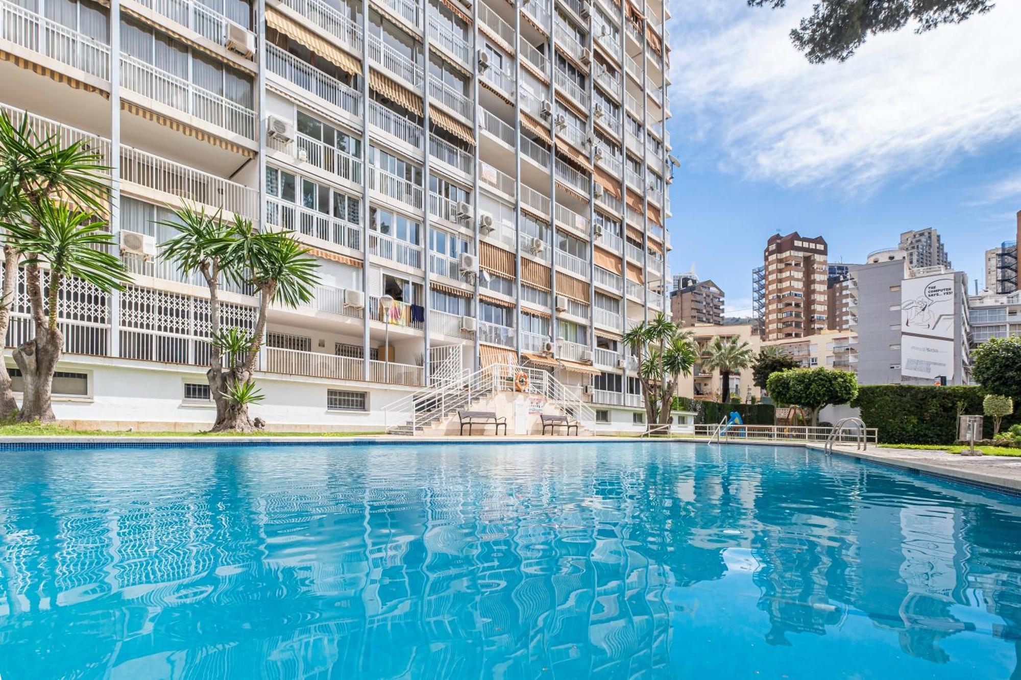 Albatros 12-8 Sea Views Levante Beach 베니돔 외부 사진