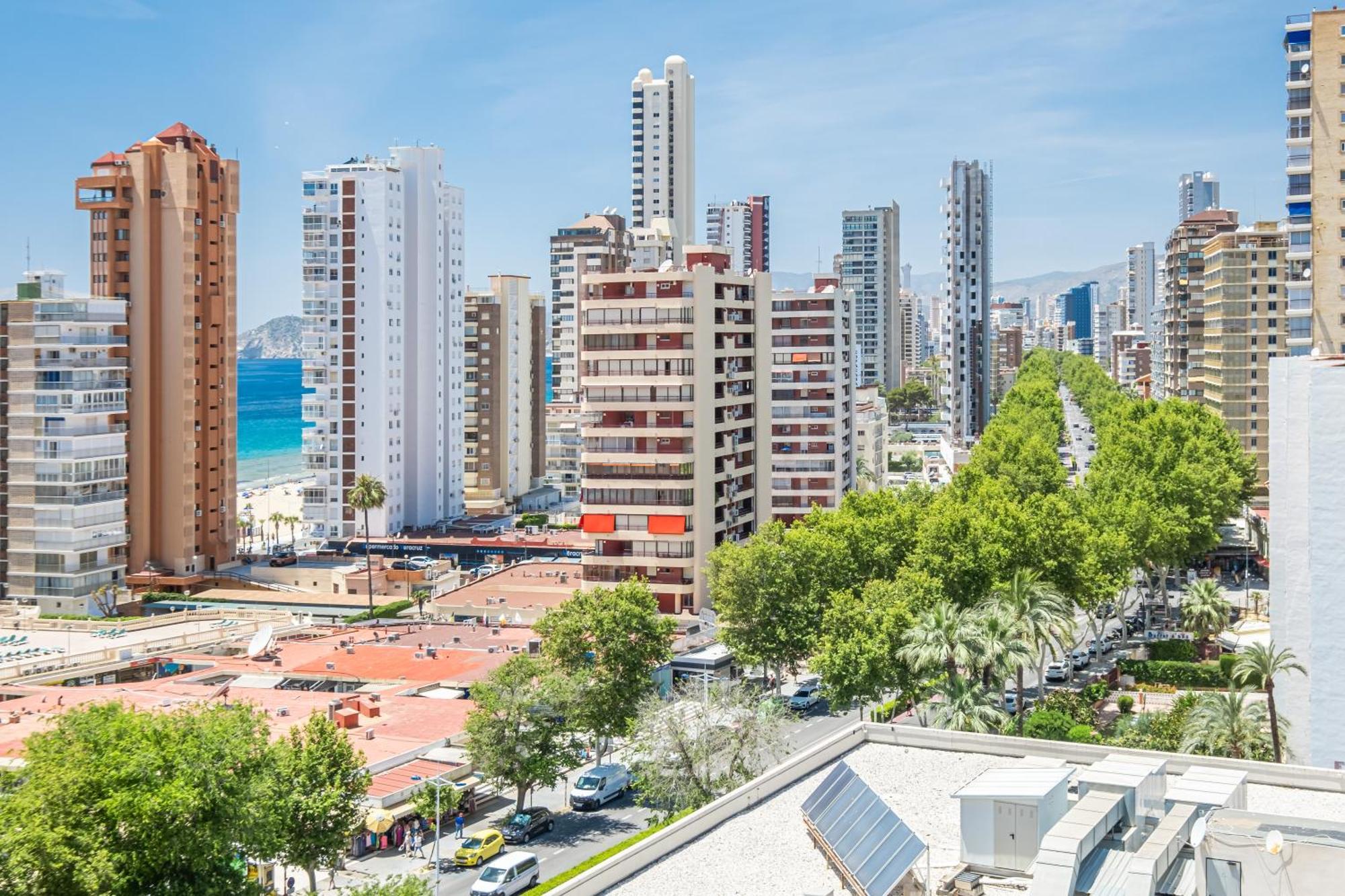 Albatros 12-8 Sea Views Levante Beach 베니돔 외부 사진