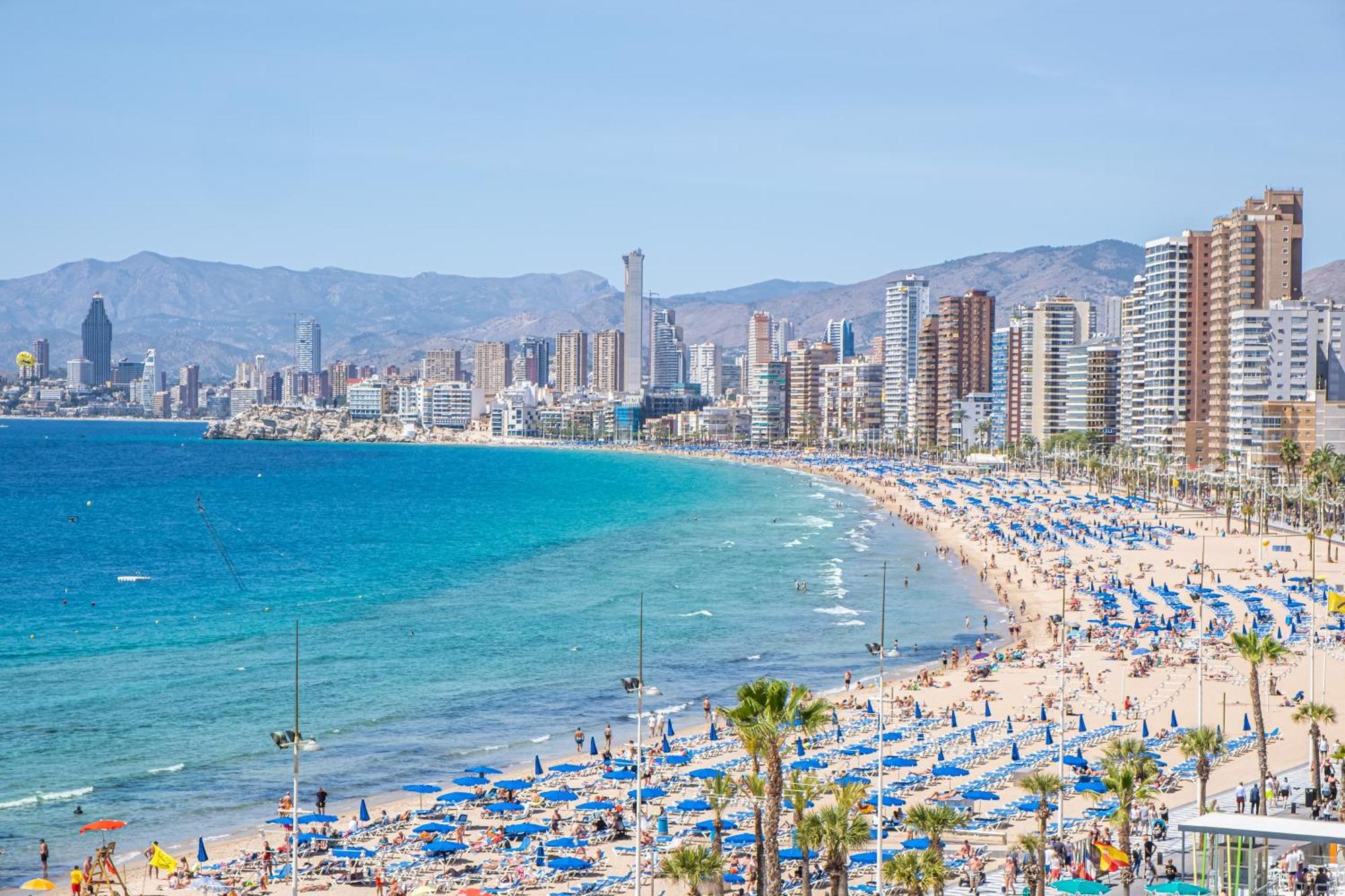 Albatros 12-8 Sea Views Levante Beach 베니돔 외부 사진