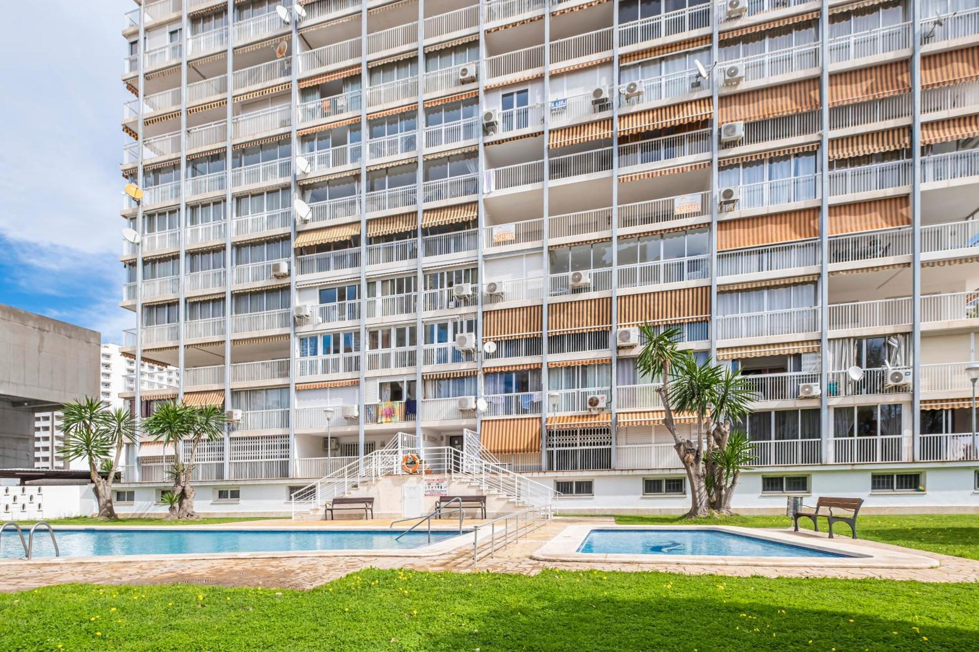 Albatros 12-8 Sea Views Levante Beach 베니돔 외부 사진
