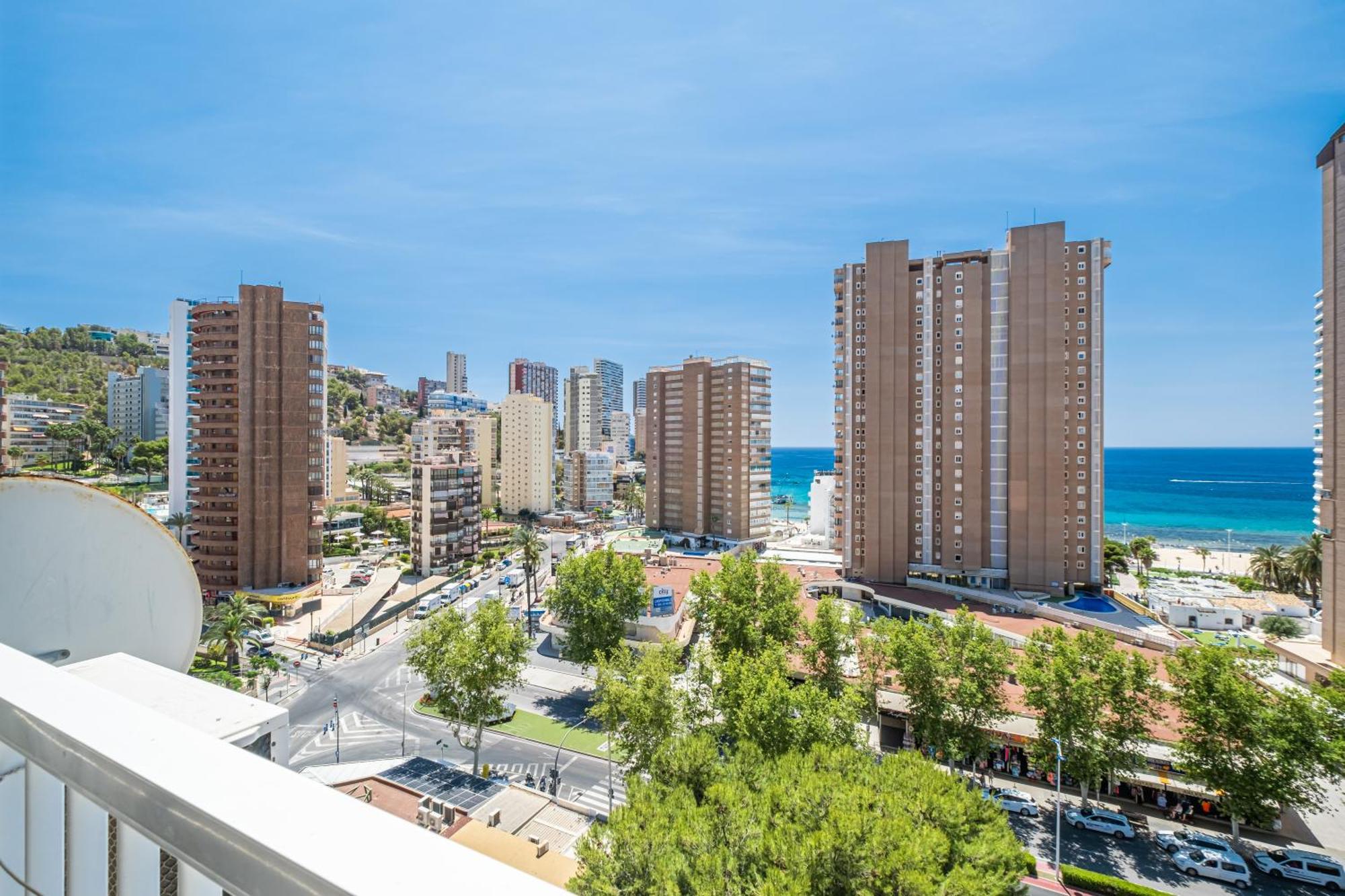 Albatros 12-8 Sea Views Levante Beach 베니돔 외부 사진