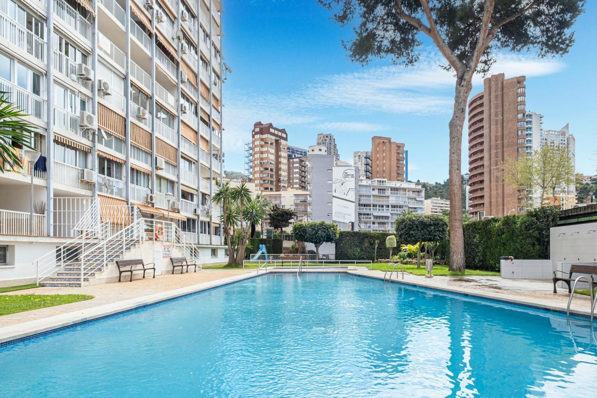 Albatros 12-8 Sea Views Levante Beach 베니돔 외부 사진