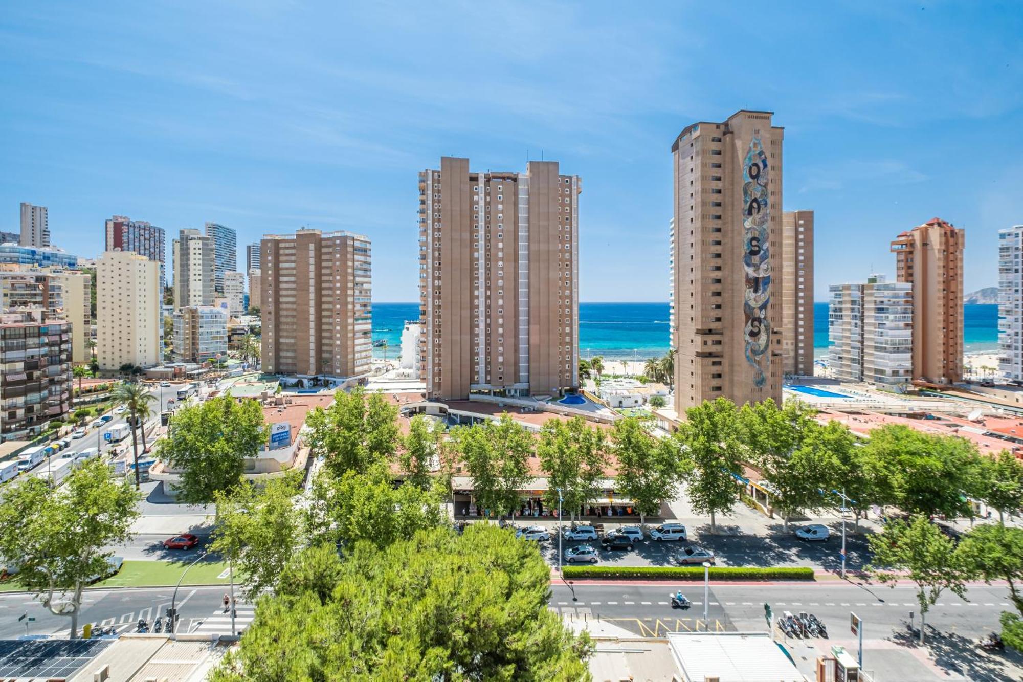 Albatros 12-8 Sea Views Levante Beach 베니돔 외부 사진