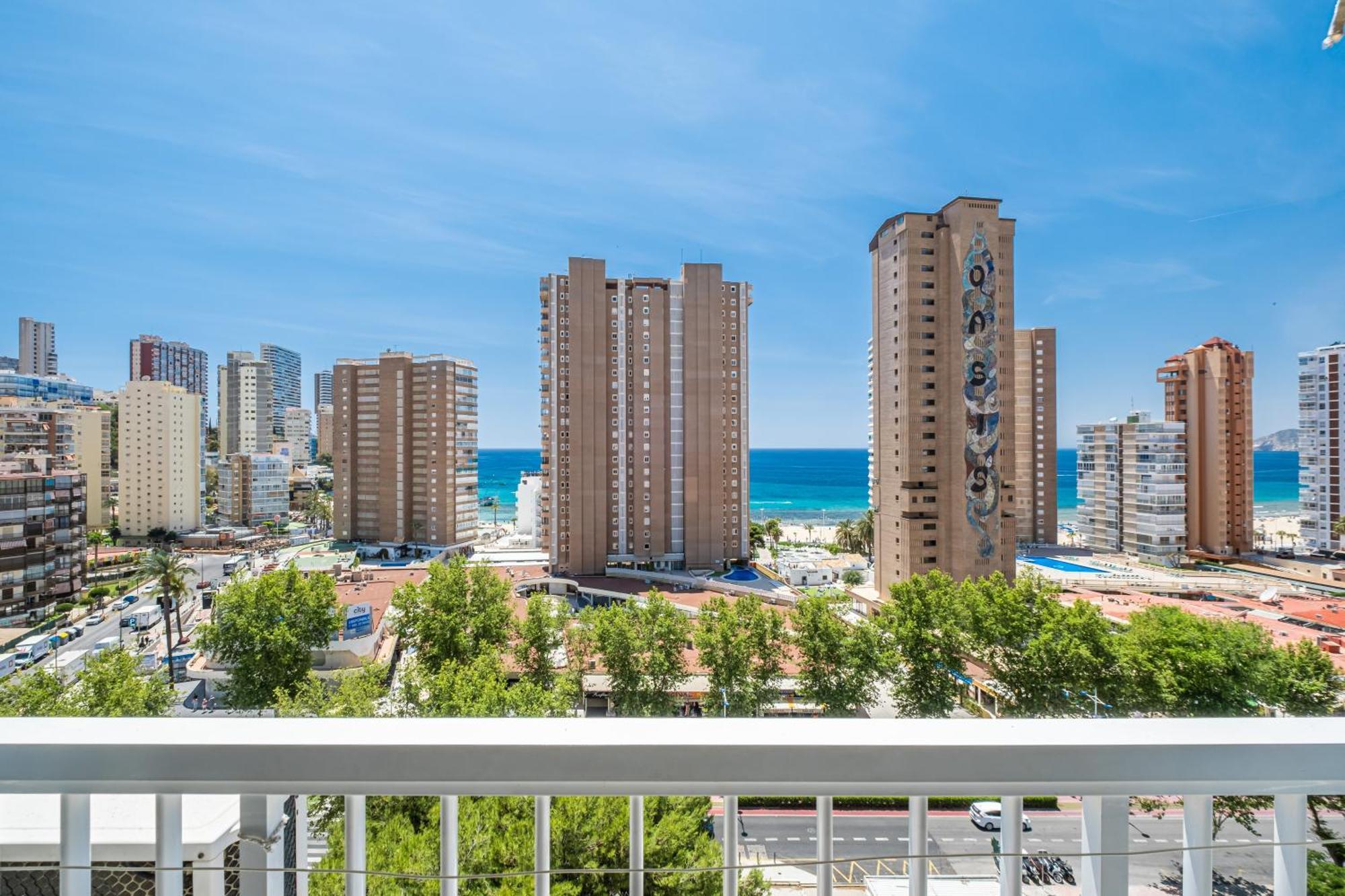 Albatros 12-8 Sea Views Levante Beach 베니돔 외부 사진